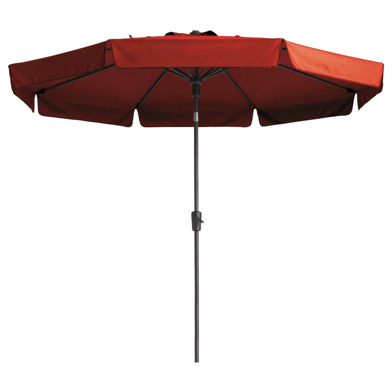 Madison Parasol Flores luxe Ø300 cm rood
