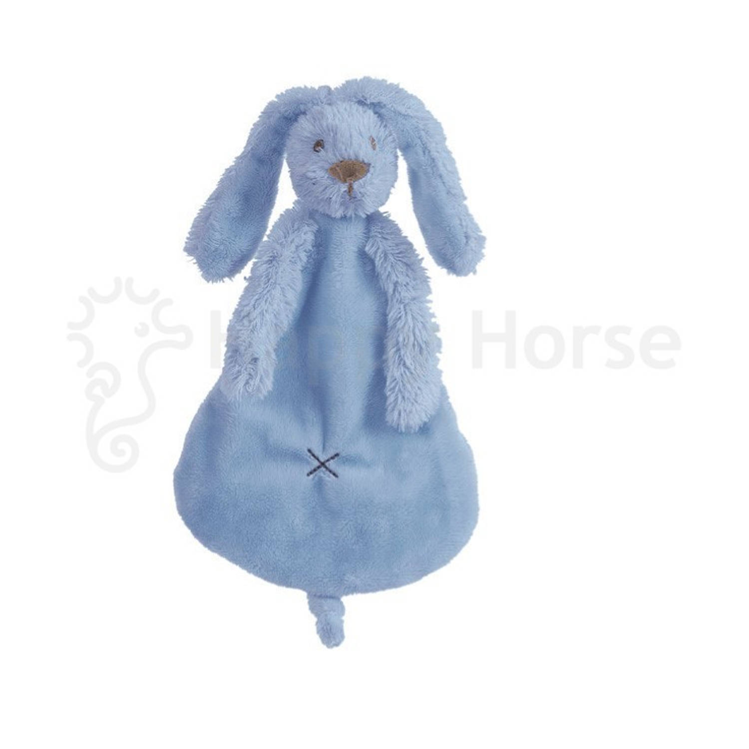 Happy Horse Rabbit Richie Knuffeldoekje Deep Blue