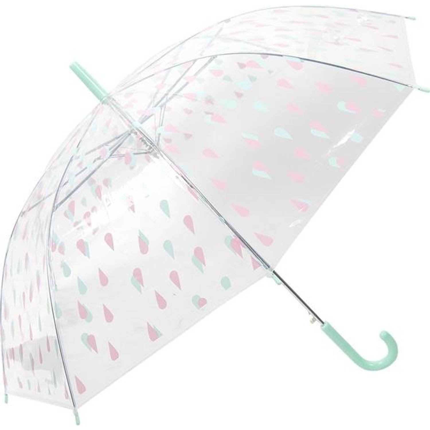 Clayre & Eef Paraplu kind Ø 90x55 cm groen