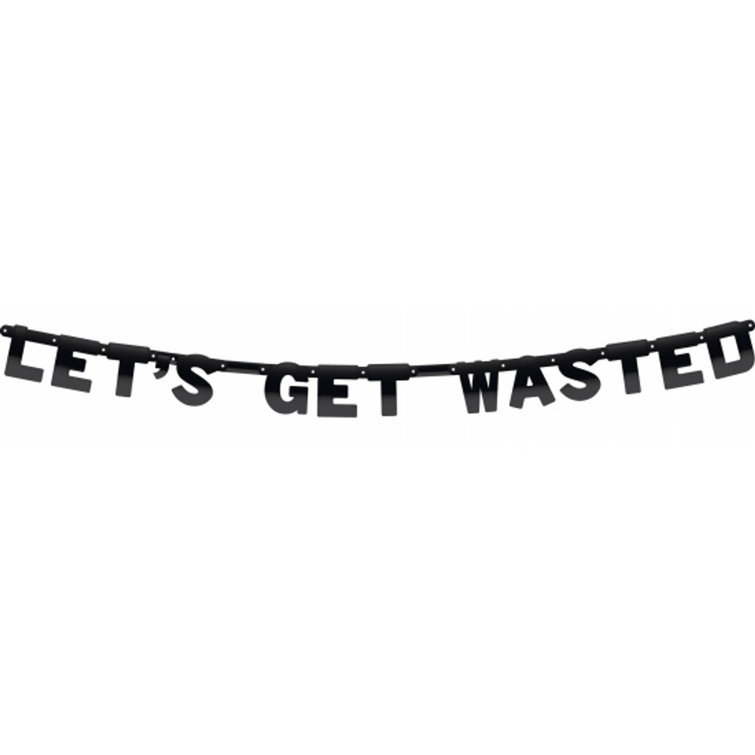 Wenslijn 'Let's Get Wasted'