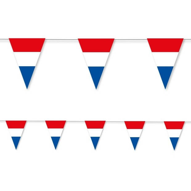 Holland vlaggenlijn papier 3,5 meter - Vlaggenlijnen
