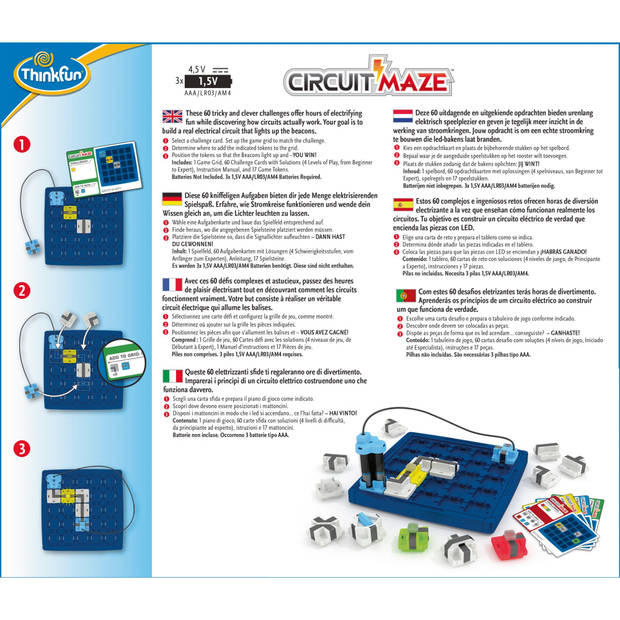 Thinkfun Circuit Maze IQ Spel