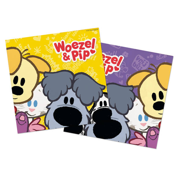 Woezel & Pip servetten