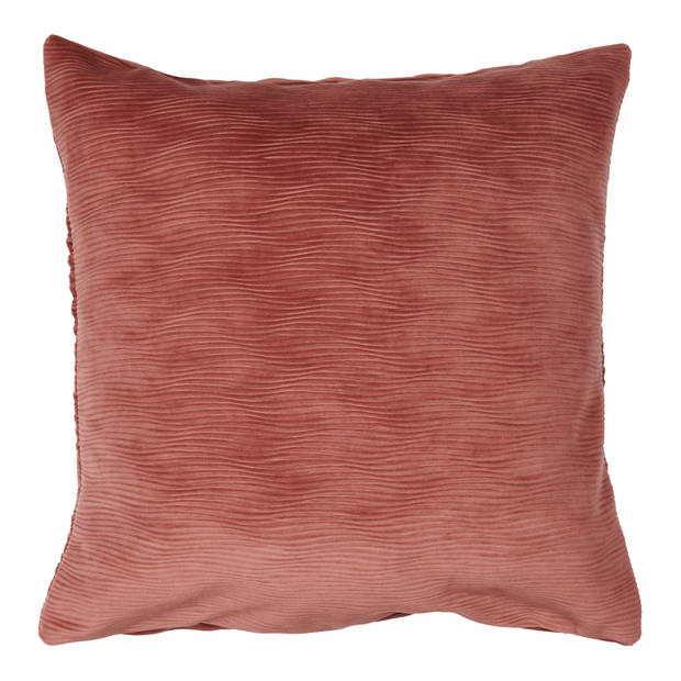 Blokker kussenhoes Houston - roze - 45x45 cm