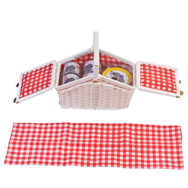 Woezel en Pip picknickset tin