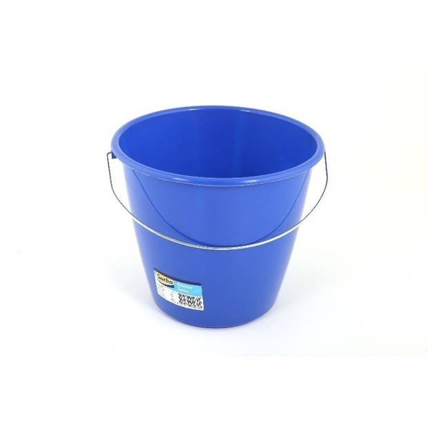 Sorbo emmer blauw kunststof 5 liter - Emmers