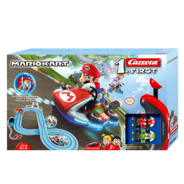 Carrera First racebaan Mario Kart 290 cm