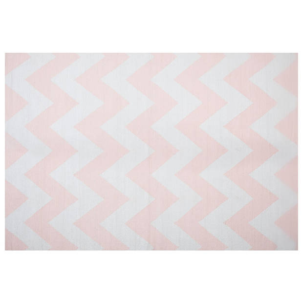 Beliani KONARLI - Buiten tapijt-Roze-PVC