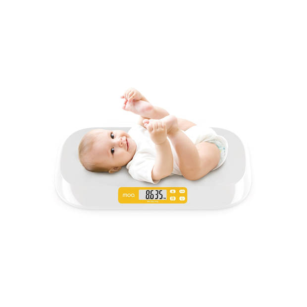 MOA Babyweegschaal - Digitaal met App - Dierenweegschaal - BS36