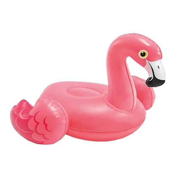 Intex kleine opblaas dieren zwembad setje flamingo/vis 25 cm - opblaasspeelgoed