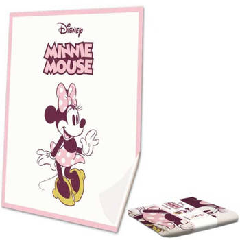 Disney Minnie Mouse Classic - Zijdezacht plaid - 130 x 160 cm - Multi