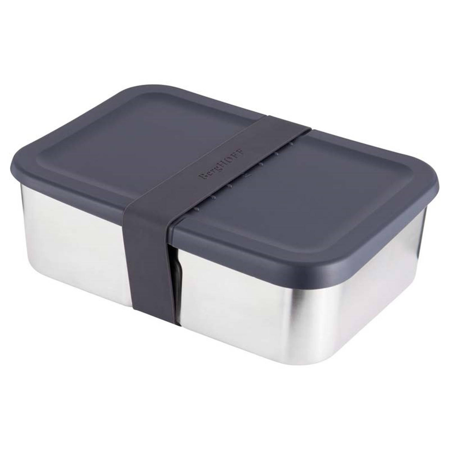 Lijken flexibel Verplaatsing Lunchbox RVS - Blauw - BergHOFF Essentials | Blokker