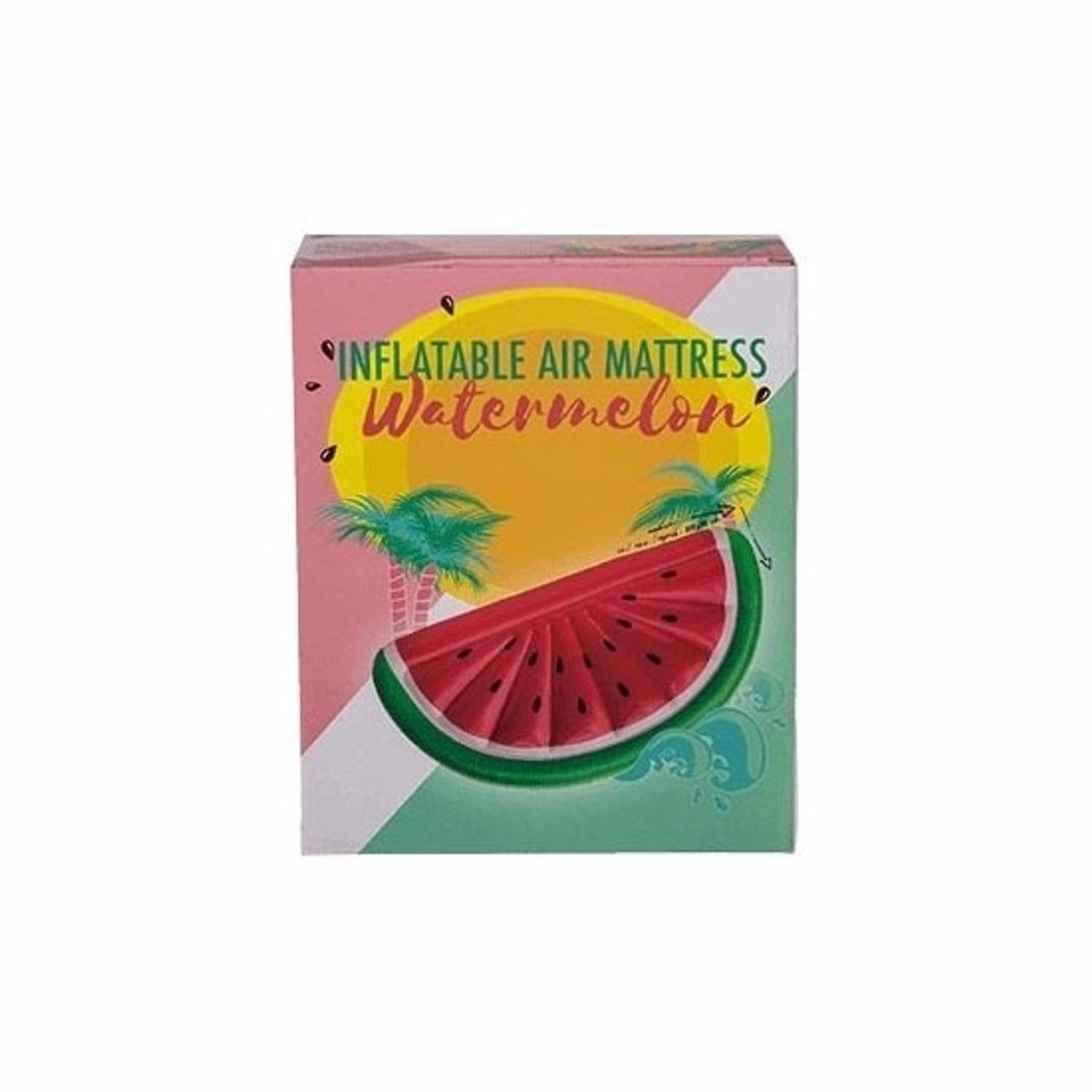 Neuken waarom niet Luxe Opblaasbare watermeloen luchtbed 180 cm | Blokker