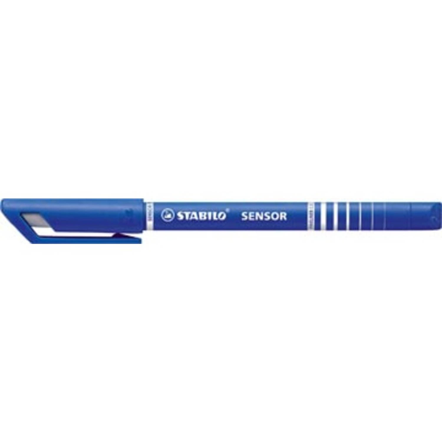 Stabilo fineliner SENSOR (serie 187 - 189), blauw