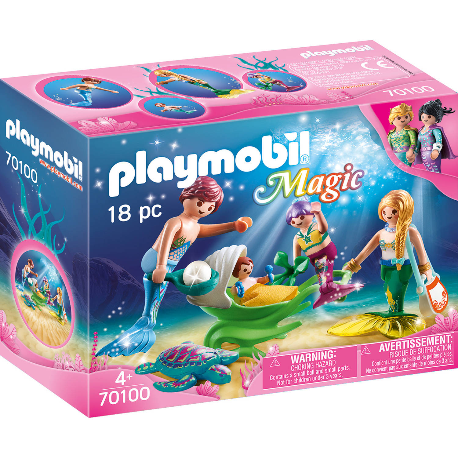 PLAYMOBIL Meerminnenfamilie - 70100