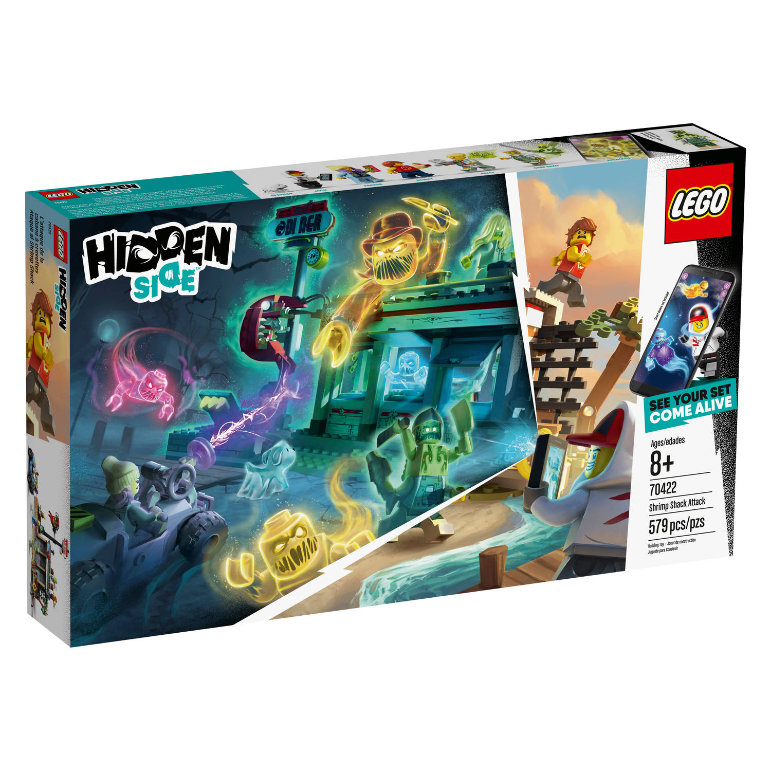 LEGO Hidden Side Aanval op het Garnalententje - 70422