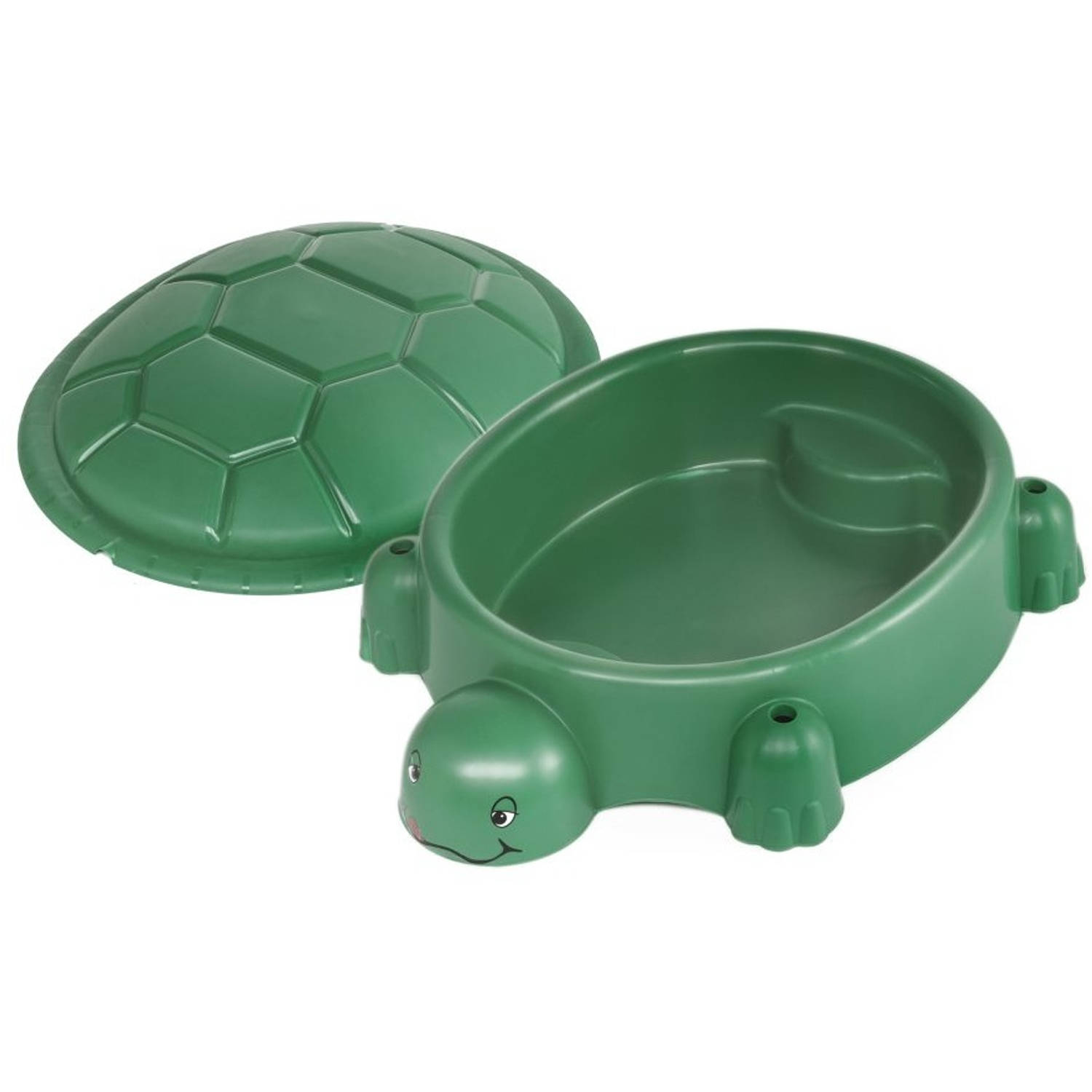 Paradiso Toys zandbak schildpad 115 x 83 cm groen
