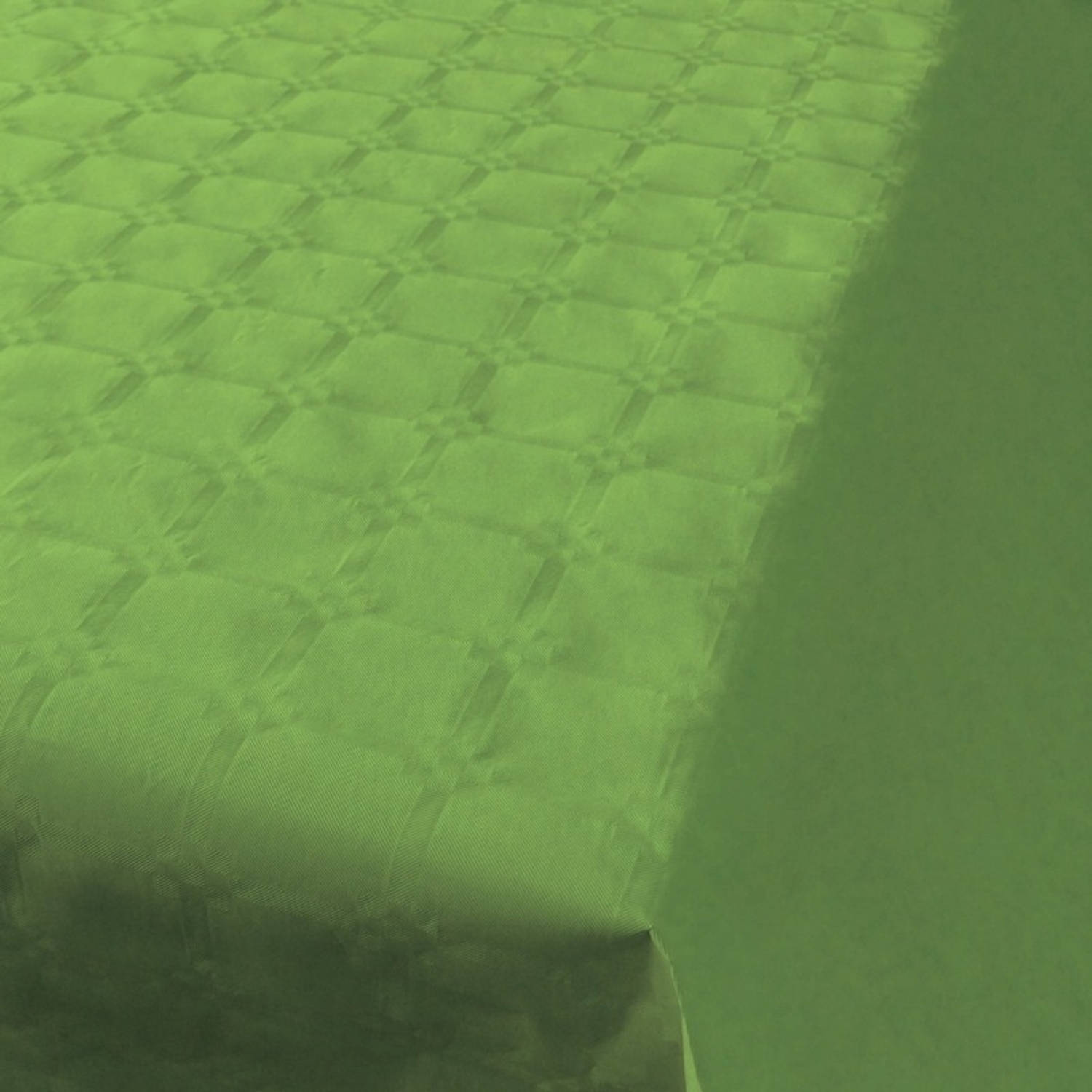 Lichtgroen papieren tafellaken/tafelkleed 800 118 op rol - Licht groene tafeldecoratie versieringen | Blokker