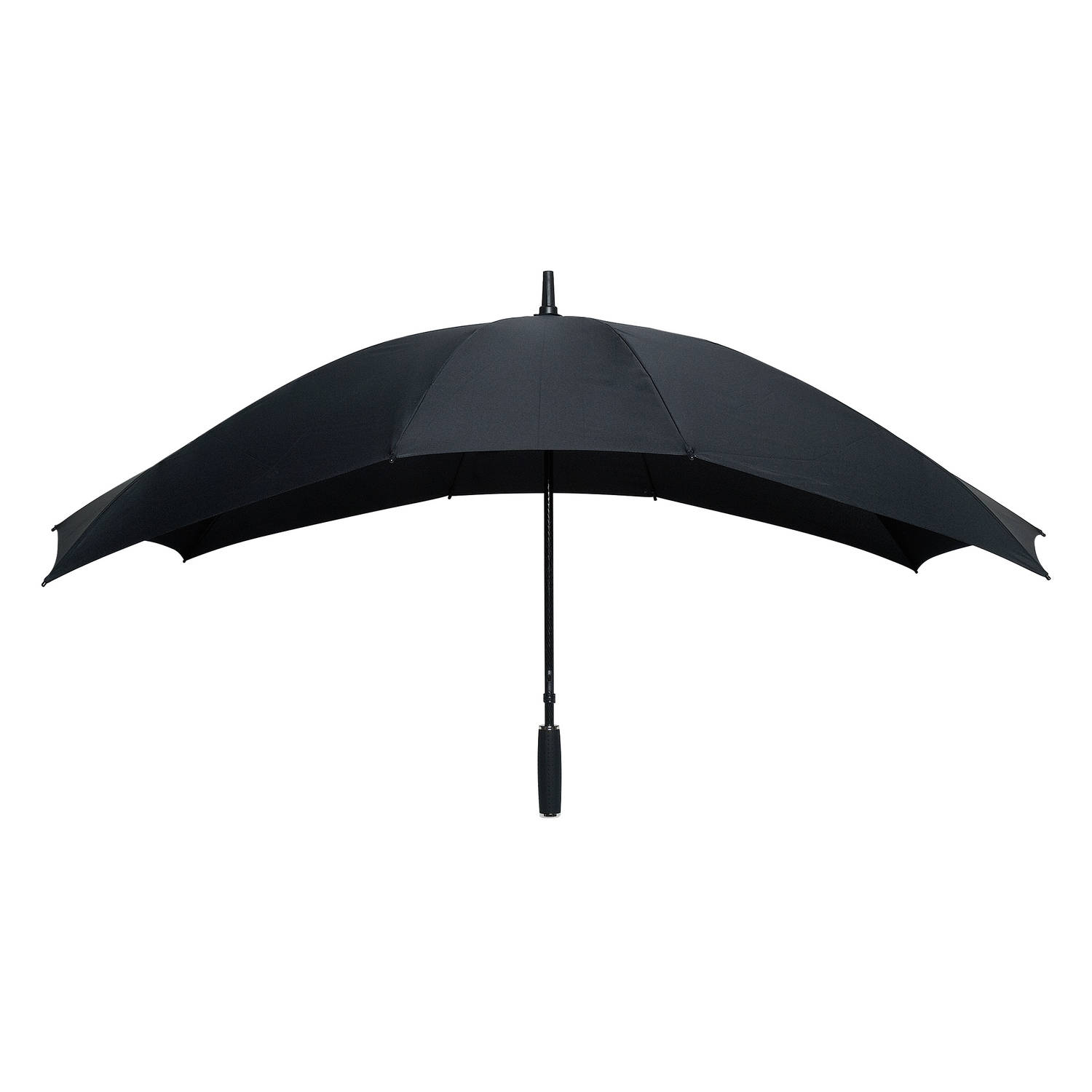 Falcone Duo paraplu Handopening 148 X 99 Cm Zwart online kopen