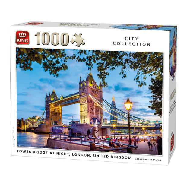King International Legpuzzel London Tower Bridge 1000 Stukjes