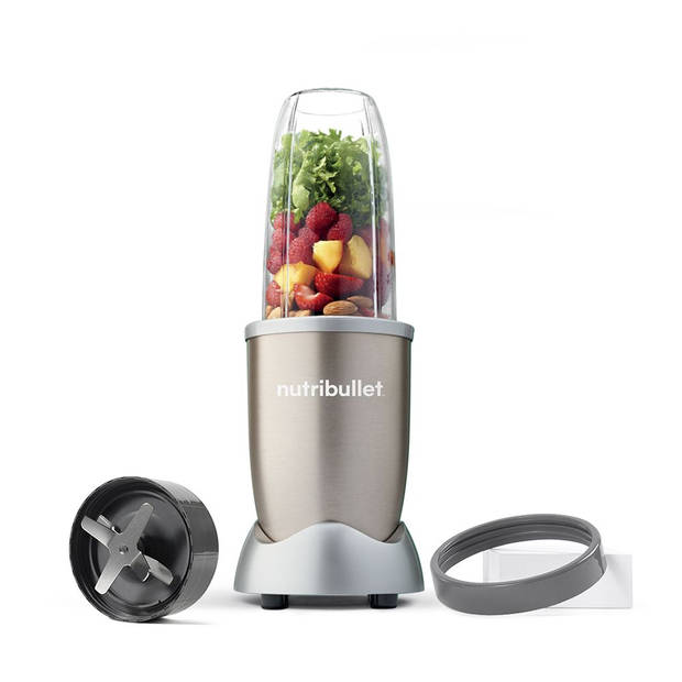 Nutribullet Pro Blender - 900 Watt - Incl. Digitaal Receptenboek - Champagne