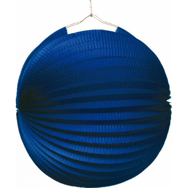 Lampion blauw 22 cm