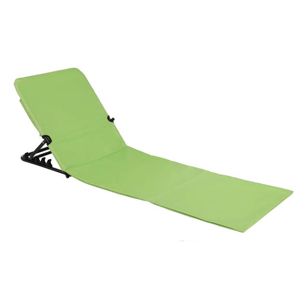 HI Strandmat stoel opvouwbaar PVC groen
