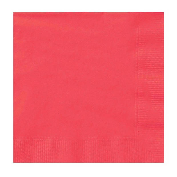 Haza Original servetten rood 17 x 17 cm 20 stuks