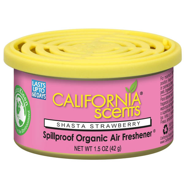 California Scents luchtverfrisser Shasta Strawberries 42 g