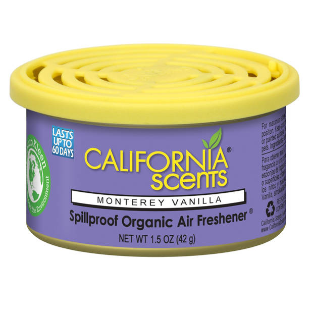 California Scents luchtverfrisser Monterey Vaniila 42 g