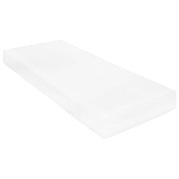 vidaXL Matras 7 Zone 16 cm PU-schuim H2 H3 80x200 cm