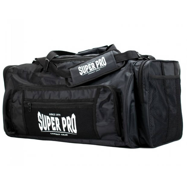 Super Pro sporttas Combat Gear Travel 68 liter zwart