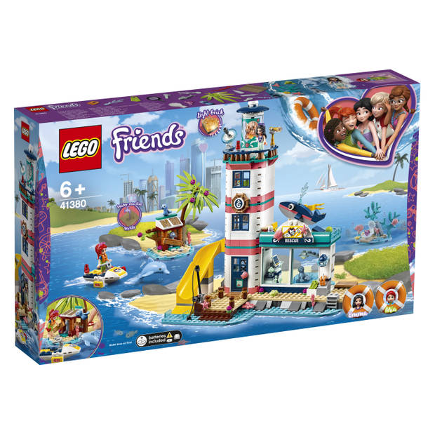 LEGO Friends reddingscentrum in de vuurtoren 41380