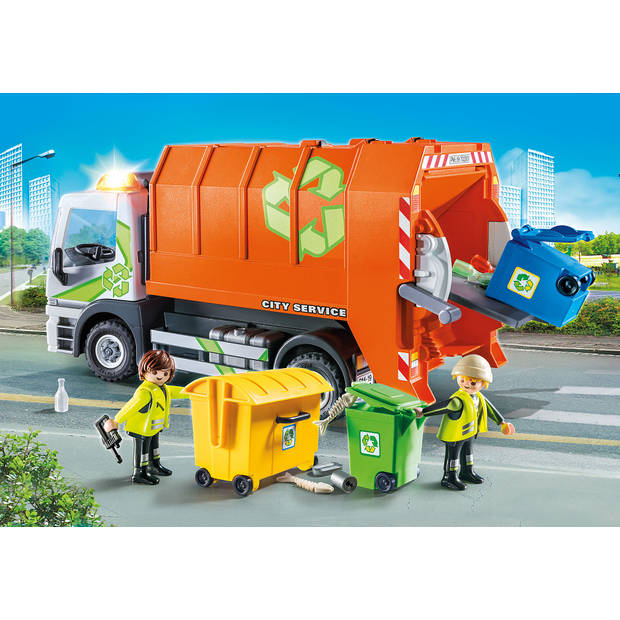 PLAYMOBIL City Life afval recycling truck 70200