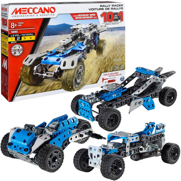 Meccano Truck set, 10 modellen