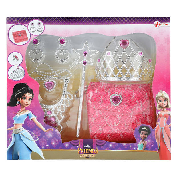 Toi-Toys prinsessenset accessoires 8-delig