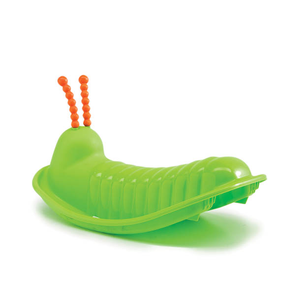 Paradiso Toys Rolwip Swirly de Rups 85 cm groen