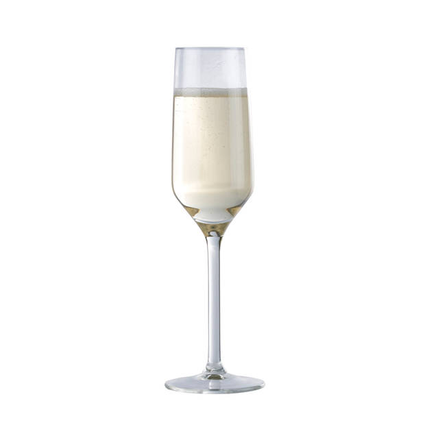 Champagneglas / glazen 6x stuks 22 centiliter