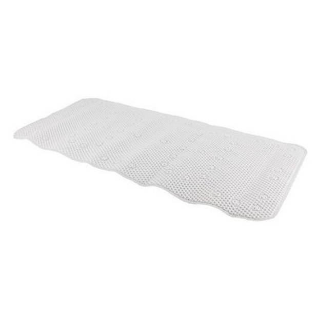 Witte antislip mat voor badkuip 91 cm