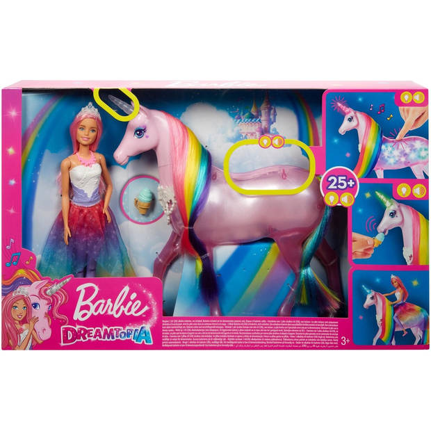 Barbie Dreamtopia Eenhoorn met pop