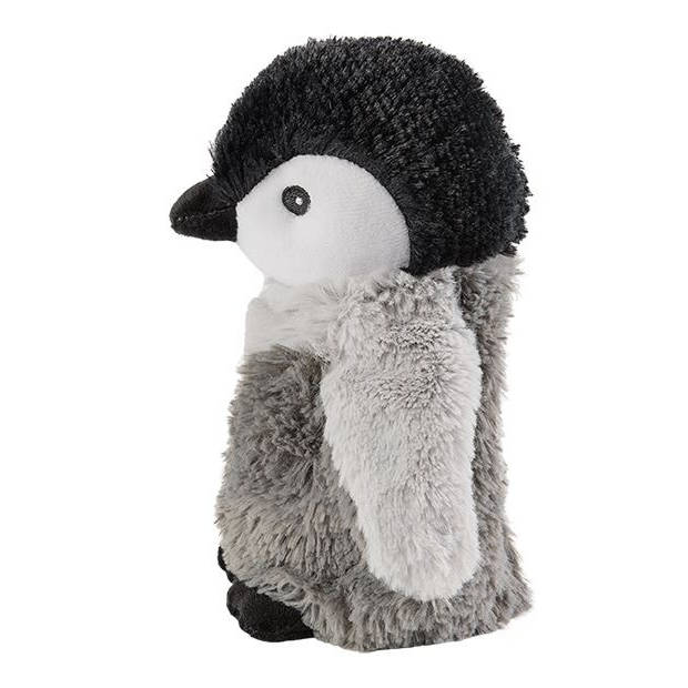Warmies warmteknuffel pinguïn 19 cm grijs