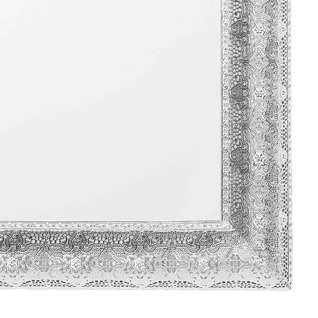 Beliani CAVAN - Wandspiegel-Zilver-Metaal