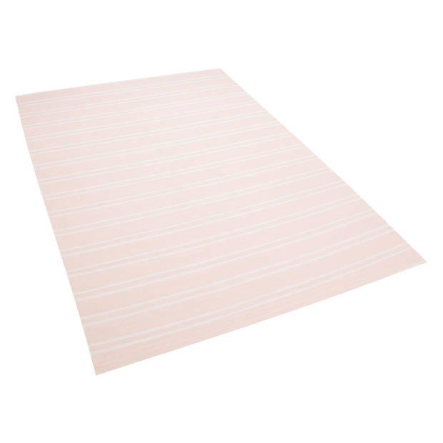 Beliani AKYAR - Buiten tapijt-Roze-PVC
