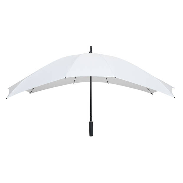 Falcone duo-paraplu handopening 148 x 99 cm wit