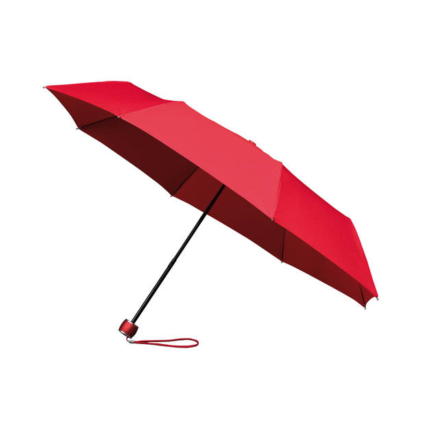 miniMAX paraplu windproof handopening 100 cm rood
