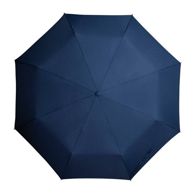 miniMAX paraplu windproof handopening 100 cm marineblauw