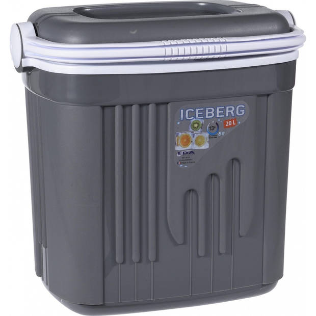 ICEBERG Eda Koelbox grijs - 20 liter
