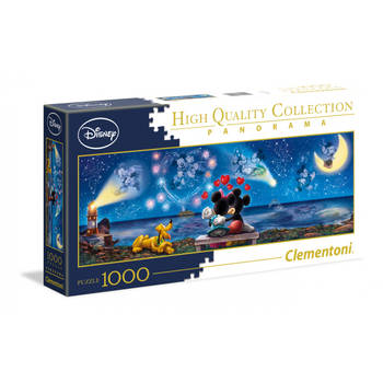 Clementoni puzzel Panorama Disney Mickey en Minnie 1000 stukjes