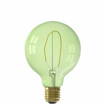 Calex LED-lamp E27 4W - Globe Emerald Green dimbaar
