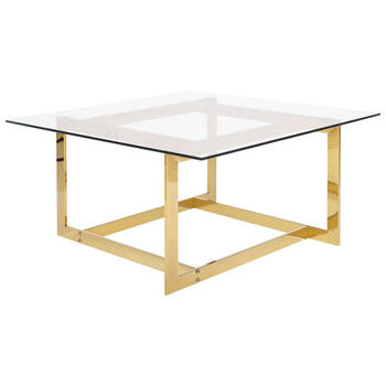 Beliani CRYSTAL - Salontafel-Goud-Glas